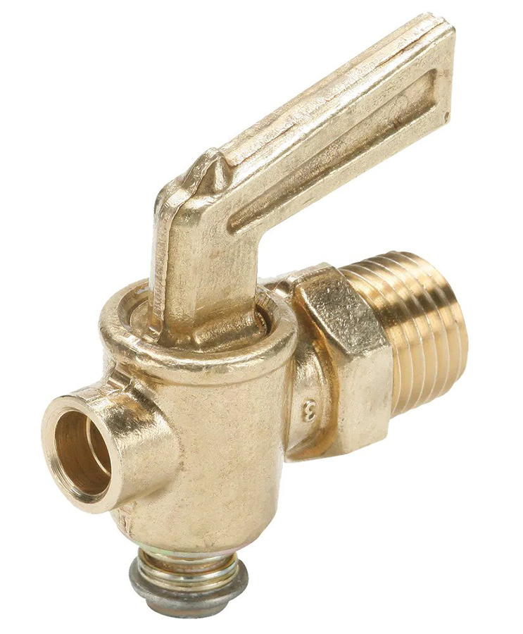 <ul><li>These MNPT x female drain cocks are manufactured to the highest quality standards, featuring a choice of brass castings or forged bodies for superior strength and longevity. Engineered for use with low-pressure air, water, and gas, these valves provide a reliable metal-to-metal seal that can be easily achieved through hand-tightening. This specific configuration is designed to withstand a working pressure of up to 150 PSI within a temperature range of +32°F to +125°F. Whether integrated into pneumatic systems or fluid lines, these economical shutoff valves offer a dependable, high-performance solution for precise drainage and fluid control.</li></ul>|